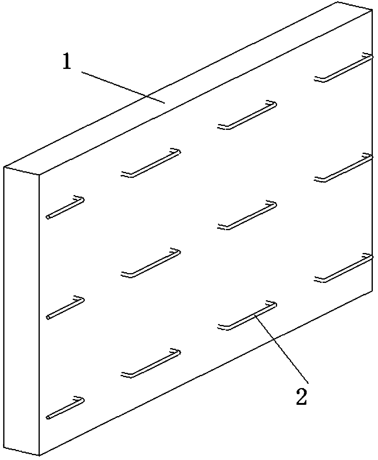 Fabricated cast-in-place combined beam structure