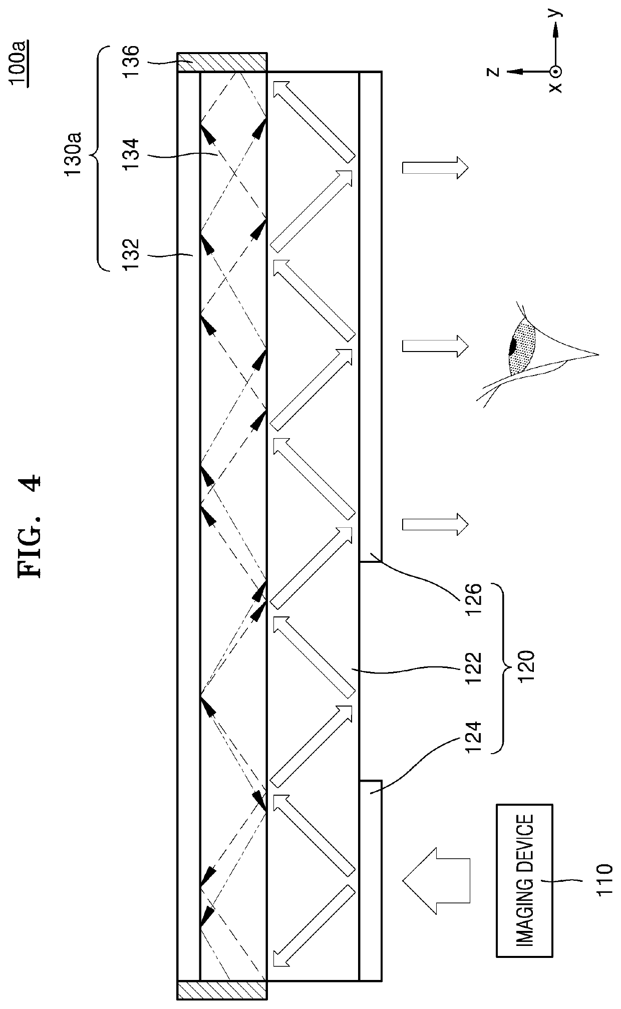 Waveguide type display apparatus