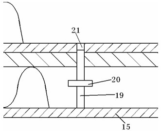 Anti-collision elastic device for furniture transportation