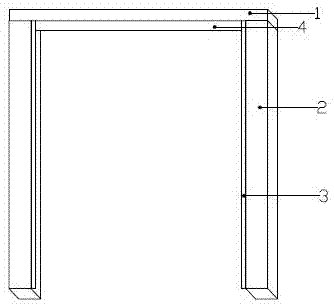 Device facilitating film pasting