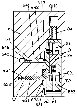 A brick sticking device for decoration