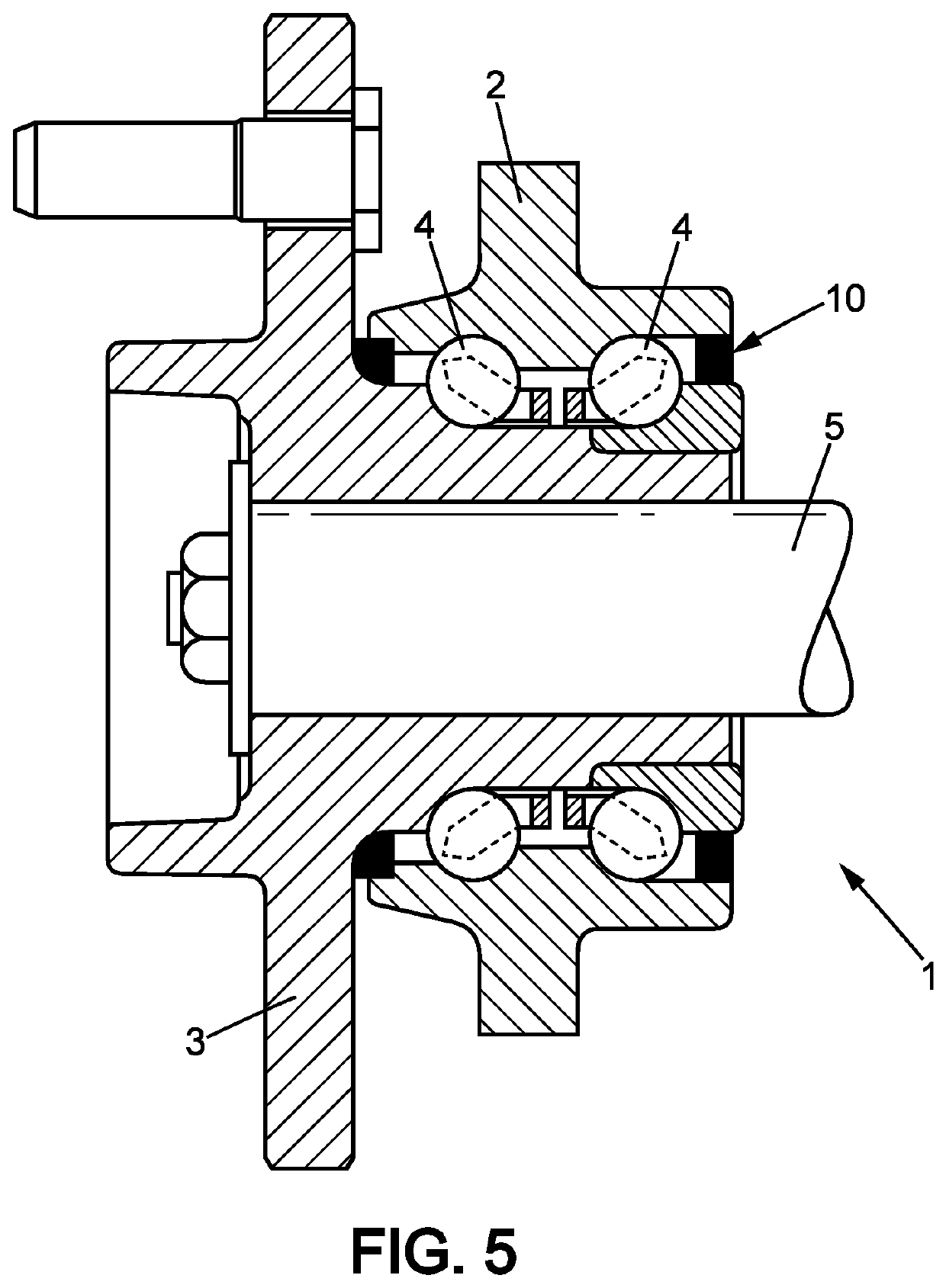 Seal assembly, roller bearing comprising such an assembly, and method for manufacturing this assembly