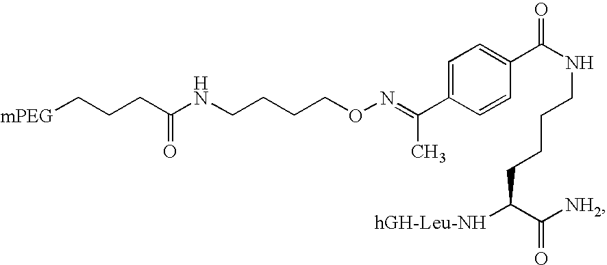 Liquid Formulations of Pegylated Growth Hormone