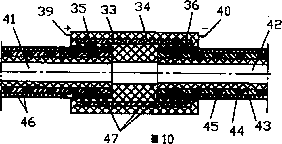 Plastic pipe network connected by pipe jointers made of refractory non-cross-linked poly ethylene