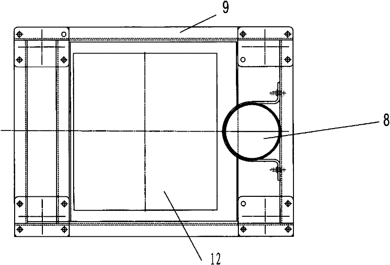 Motor-driven hydraulic lifting machine for mounting urban rail vehicle tractor body