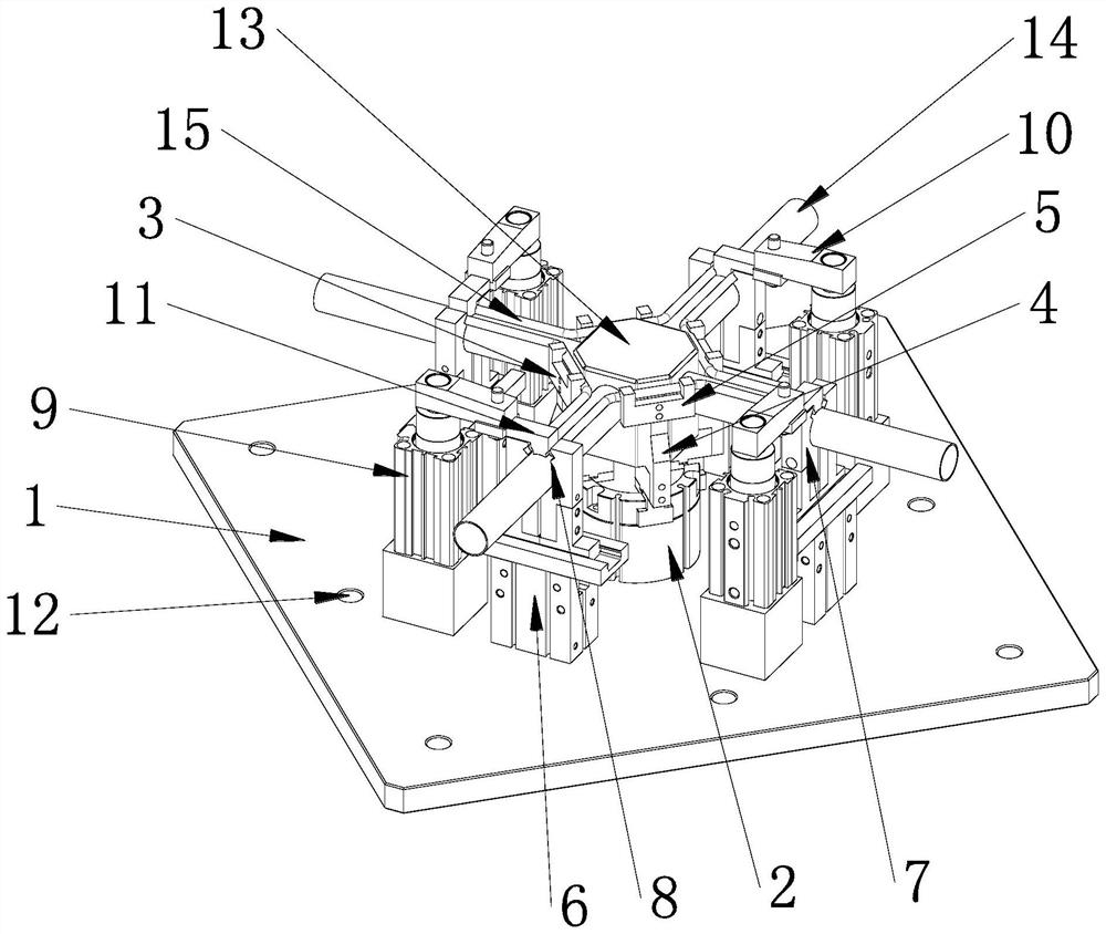 Tool for welding steel junction box and welding method