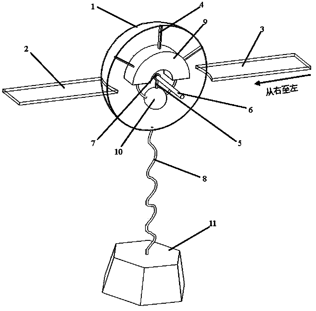 Spherical pendulum arc type wave power generation device