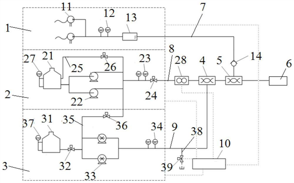 Compressed air foam fire extinguishing device