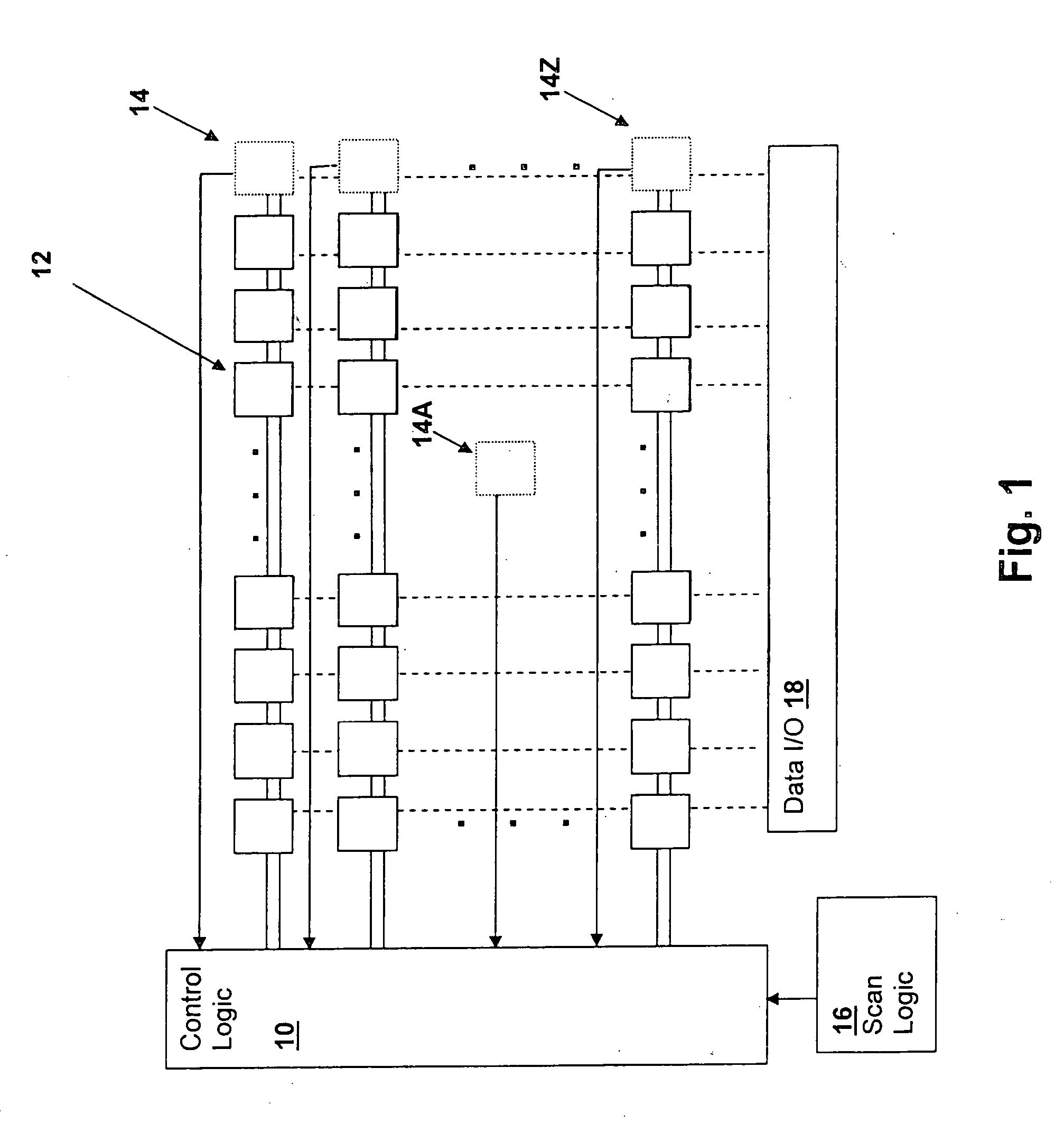 Register file apparatus and method incorporating read-after-write blocking using detection cells