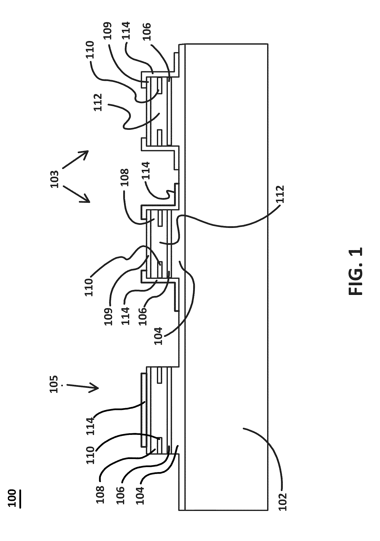 Multibeam arrays of optoelectronic devices for high frequency operation