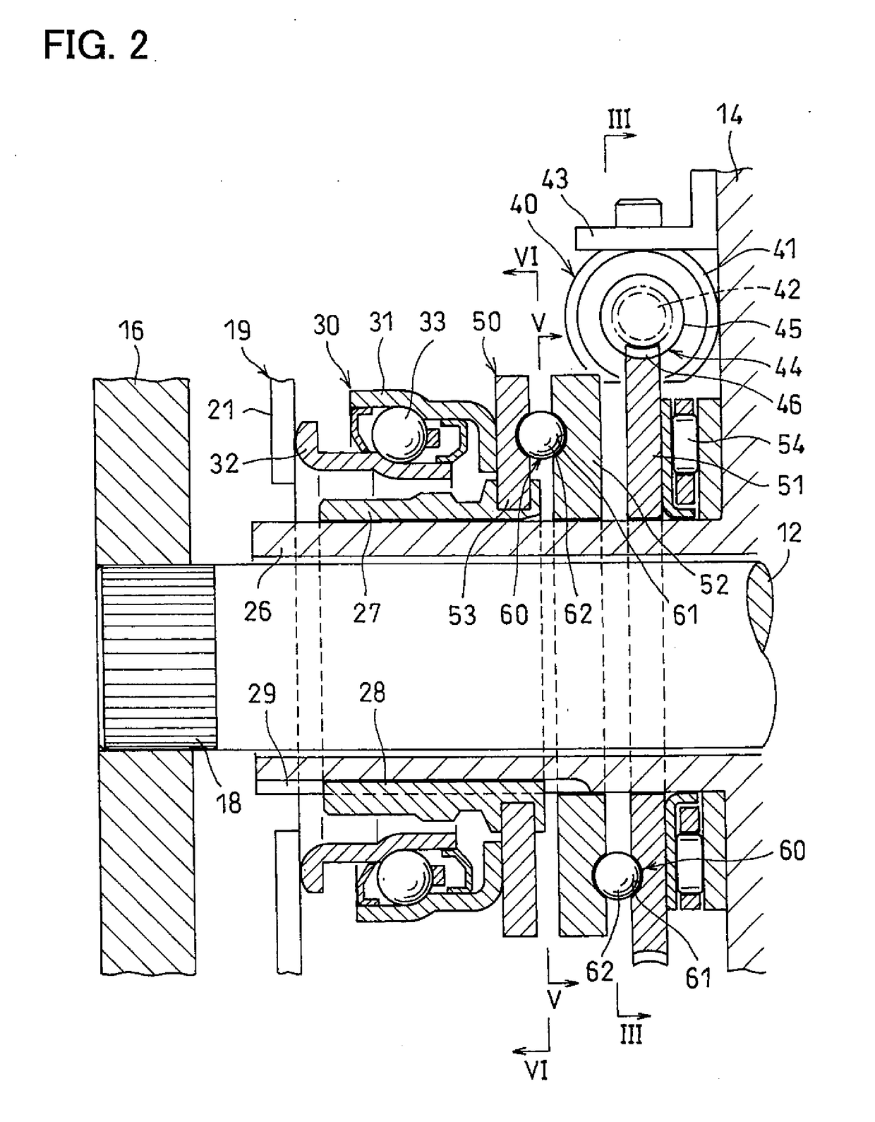 Automatic clutch device