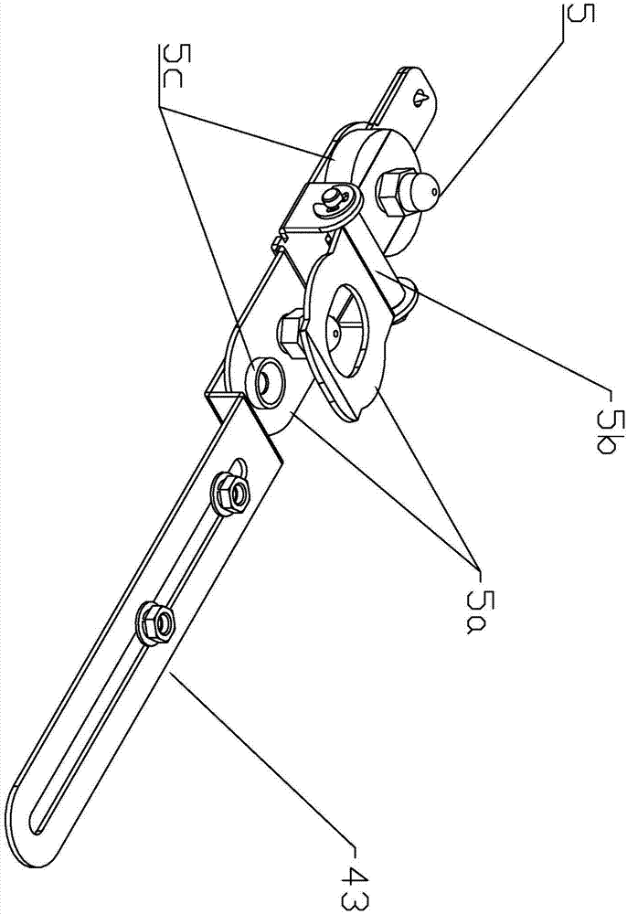 Hook-and-loop tape sewing universal fixture