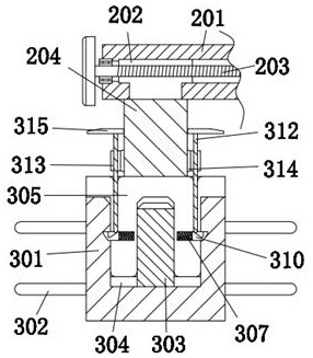 A scanning type rail transit vehicle limit detection device