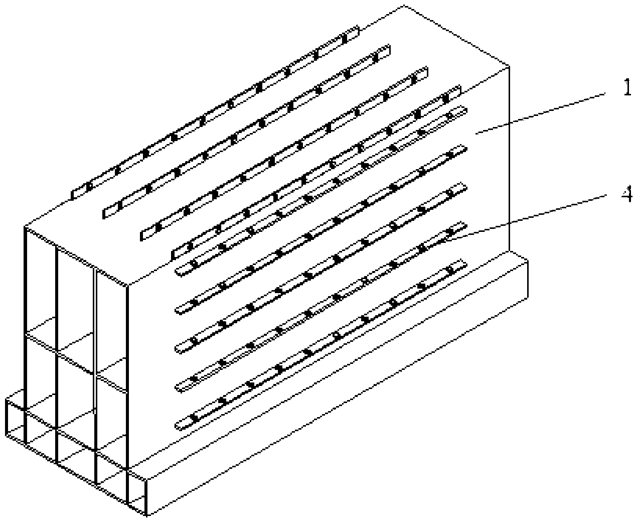 Novel short segment steel box-concrete combined beam