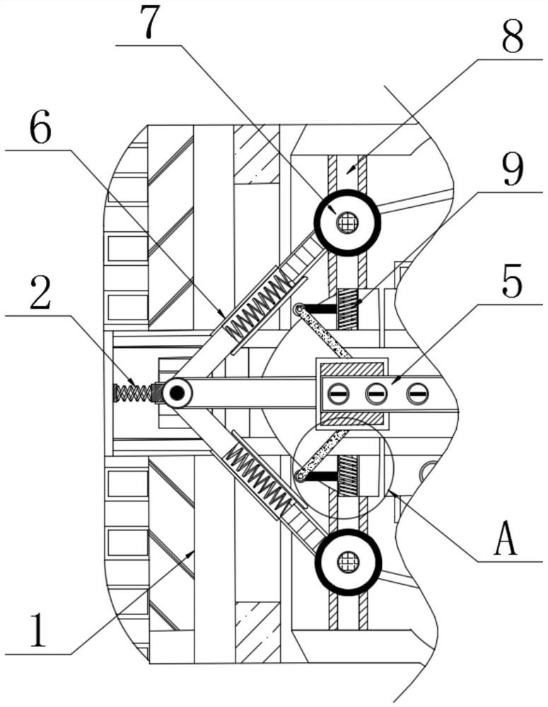 Luminescence detection device for diode