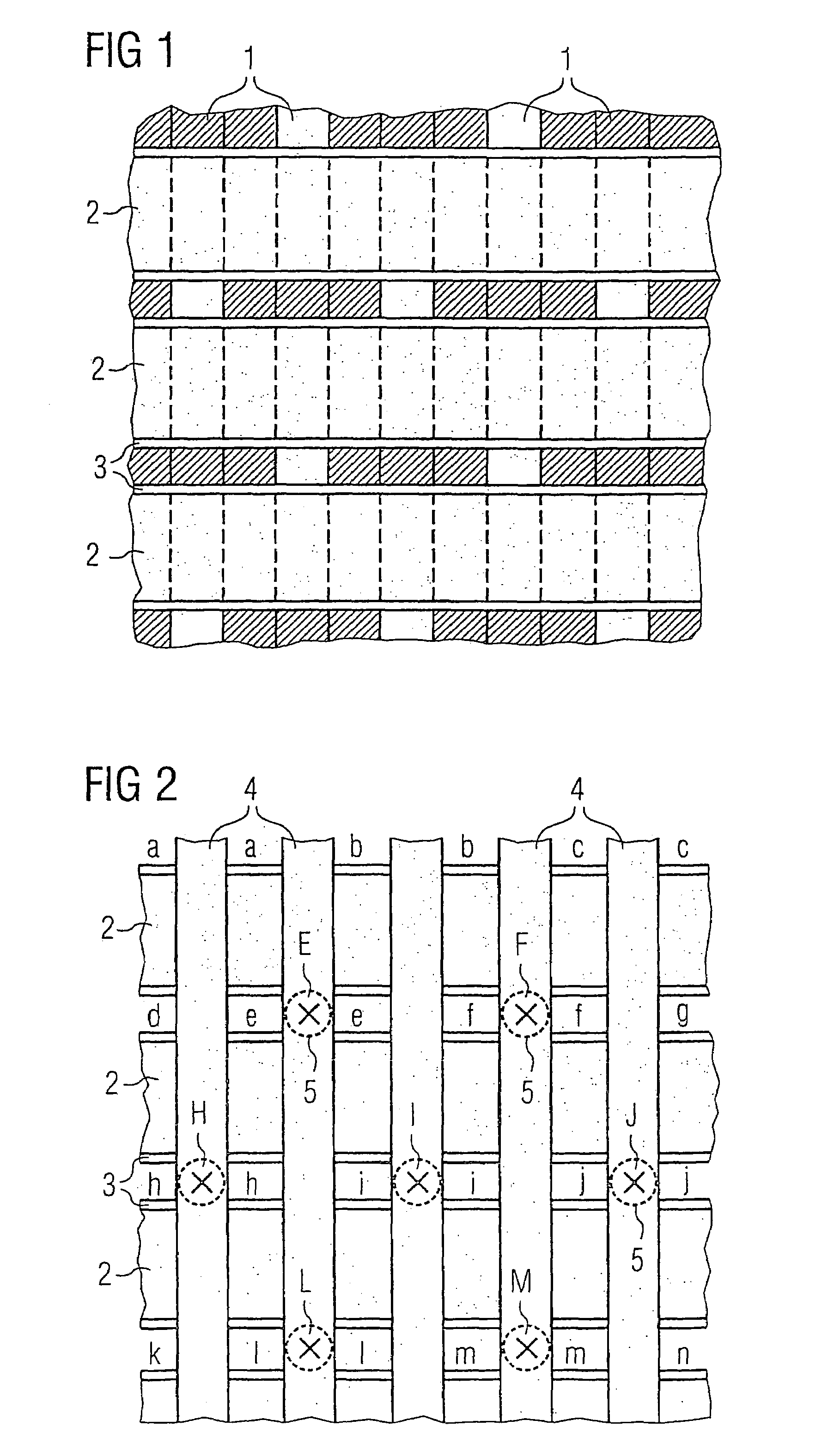 Semiconductor memory having charge trapping memory cells and fabrication method