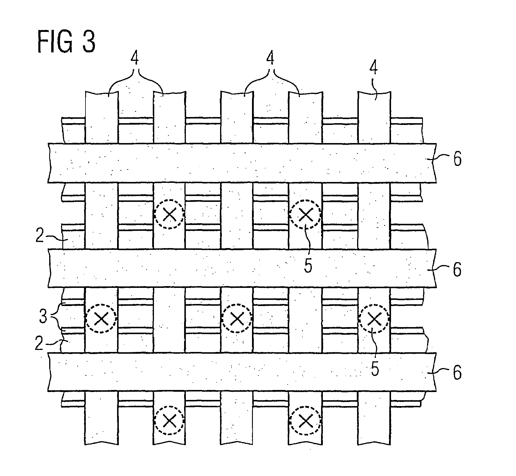Semiconductor memory having charge trapping memory cells and fabrication method