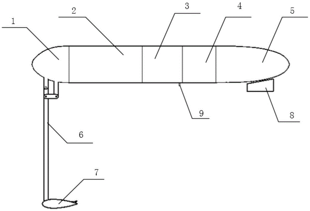 Overwater and underwater hybrid navigation detector