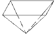 Inverted mounting LED chip based on double-faced shrinkage pool substrate and component gradual change buffer layer