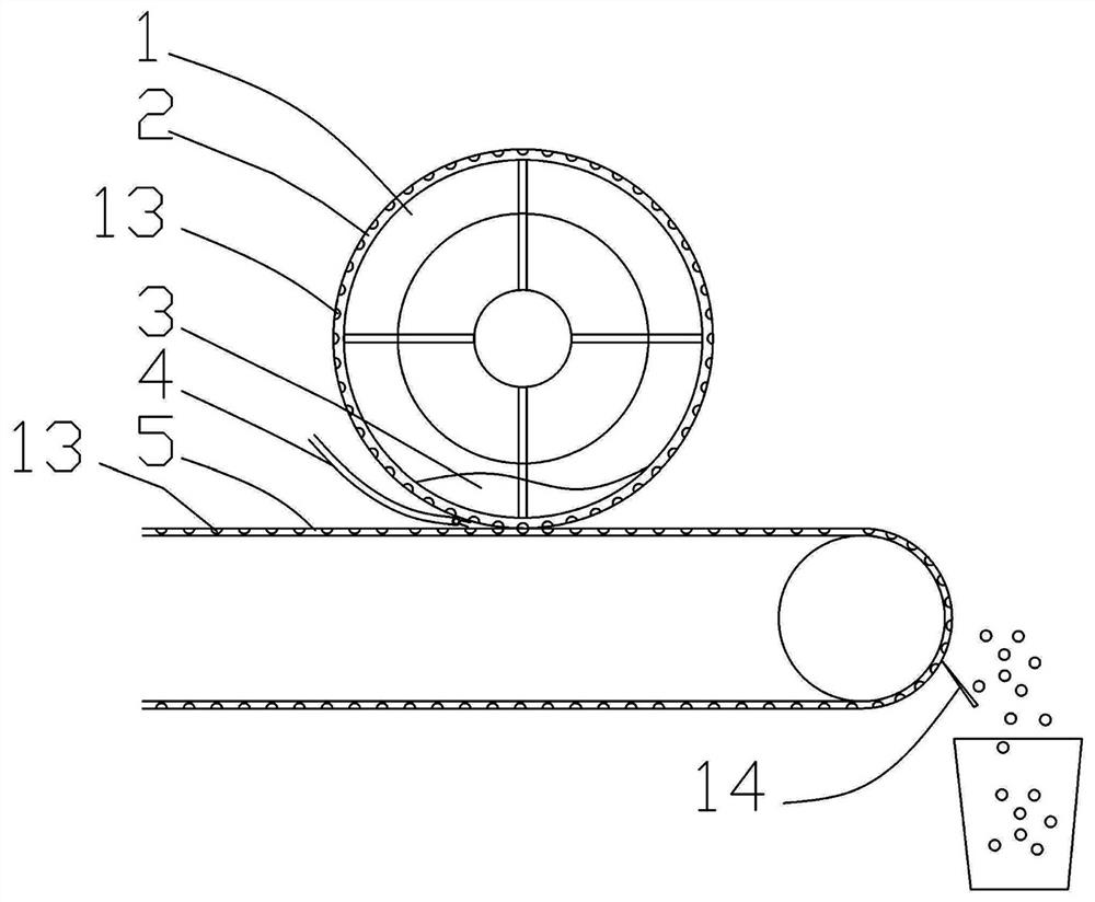 Preparation method of phosphogypsum lightweight building block with low water cement ratio