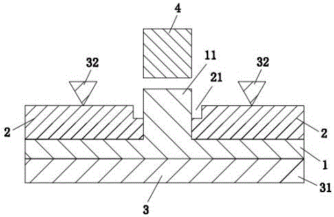 Joining method of amorphous alloy electronic productshell and middle plate