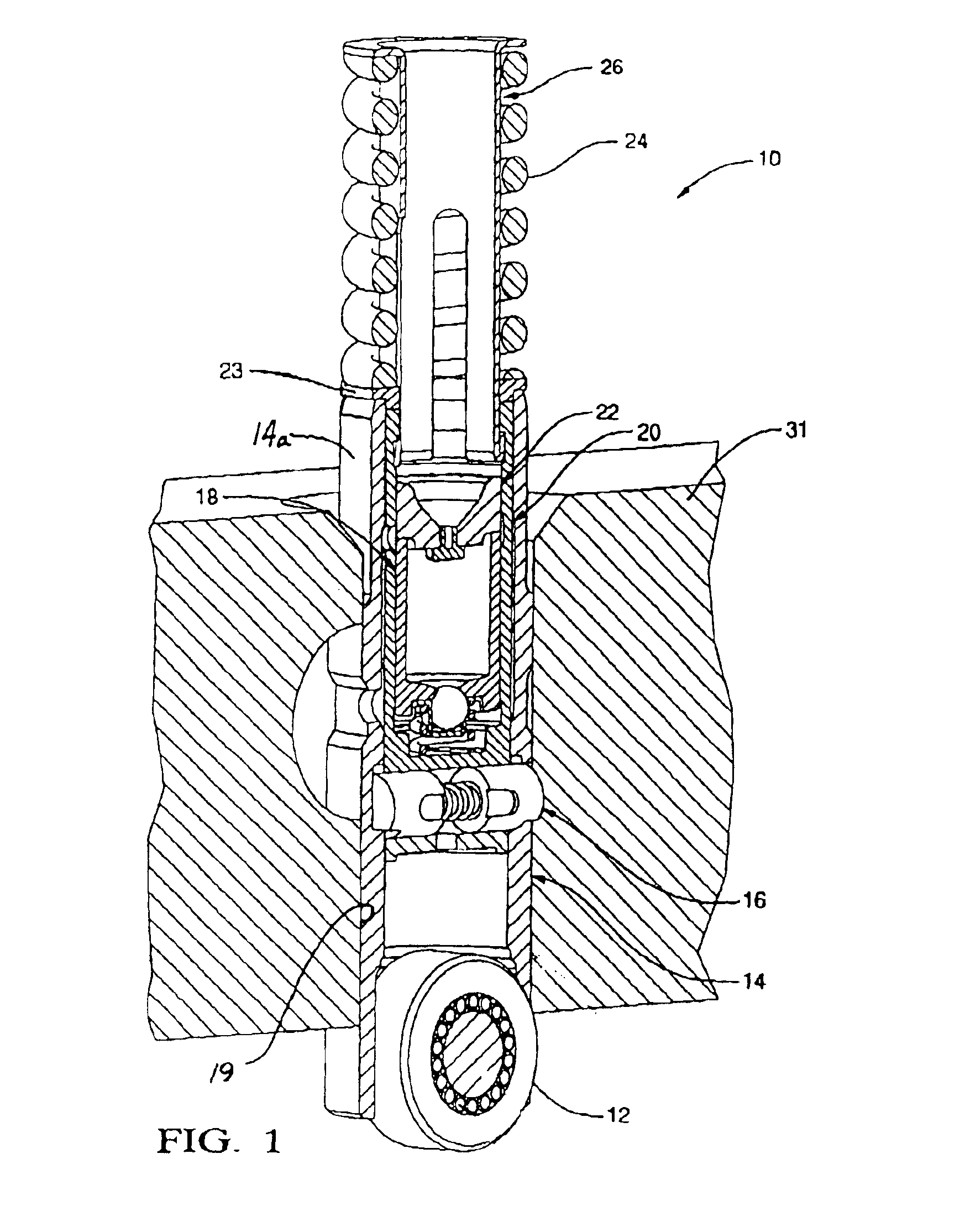 Anti-rotation guide for a deactivation hydraulic valve lifter