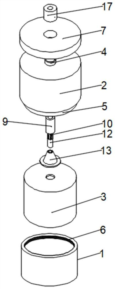 Pressure regulating atomization device for respiratory medicine department