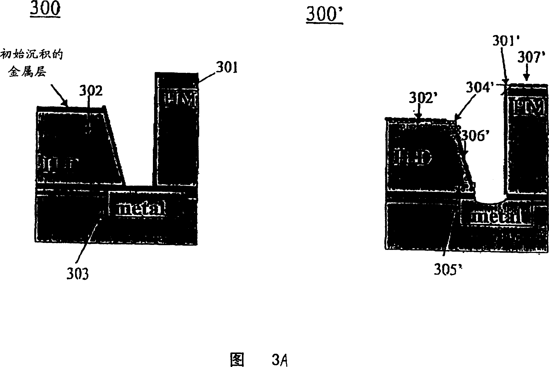 In-situ metal barrier deposition of sputter etching on interconnect structure