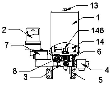 Electric grease lubrication pump