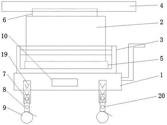 New type energy conserving communication cabinet base