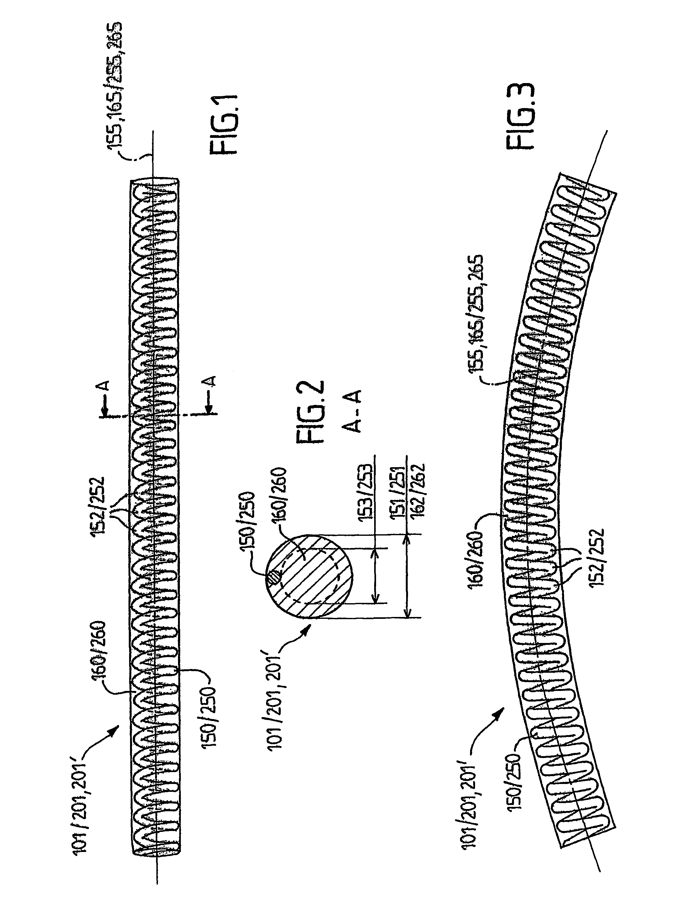Linking element for dynamically stabilizing a spinal fixing system and spinal fixing system comprising same