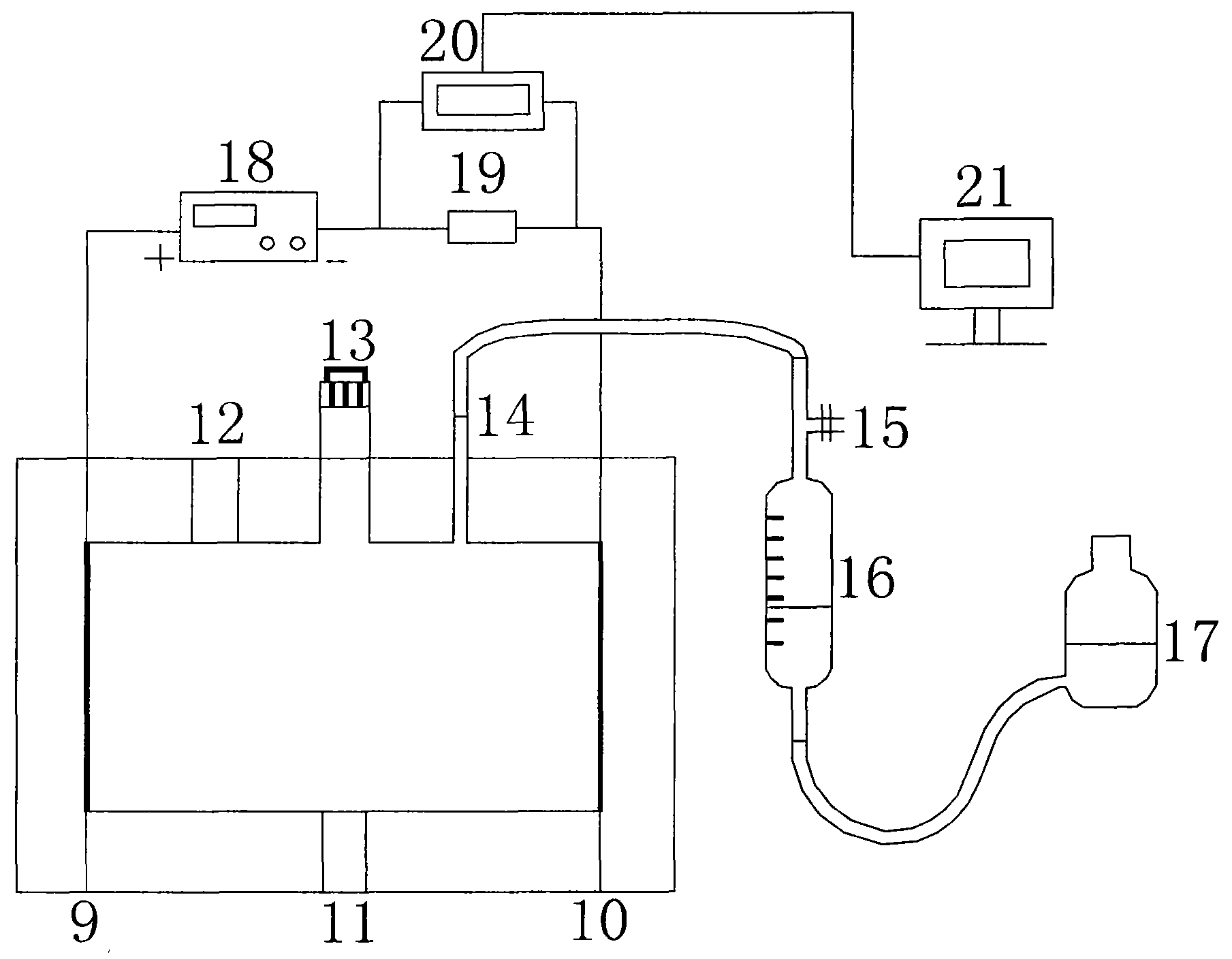 Microbial electrolysis cell (MEC) modified biological cathode preparation method and application thereof