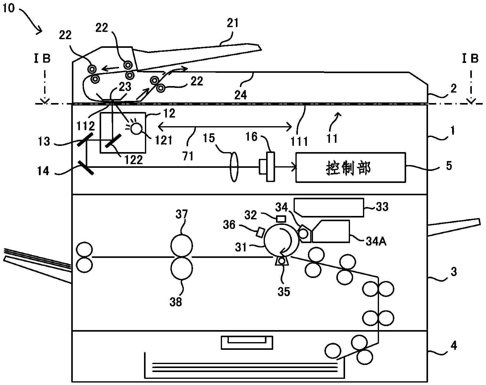 Image reading device and image forming apparatus