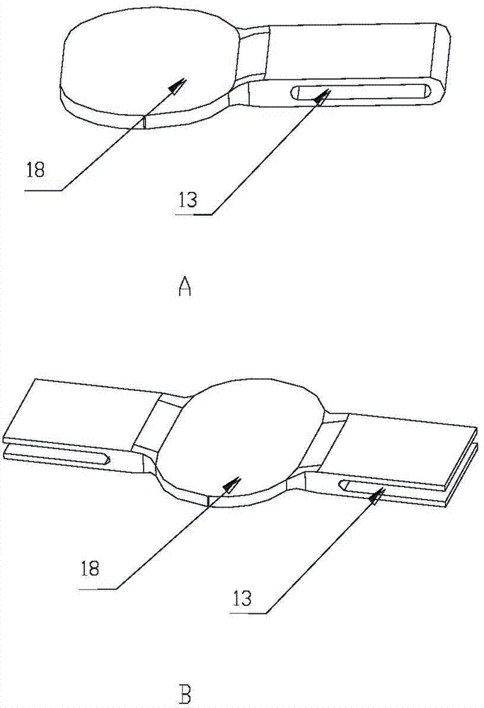 Distal femur and tibial plateau individual osteotomy positioning guiding device and use method