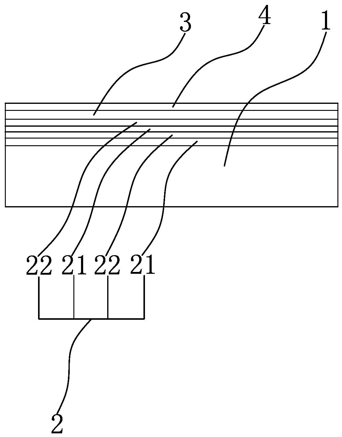 Sweat-resistant and anti-wear colorful 3D glass panel and surface coating method thereof