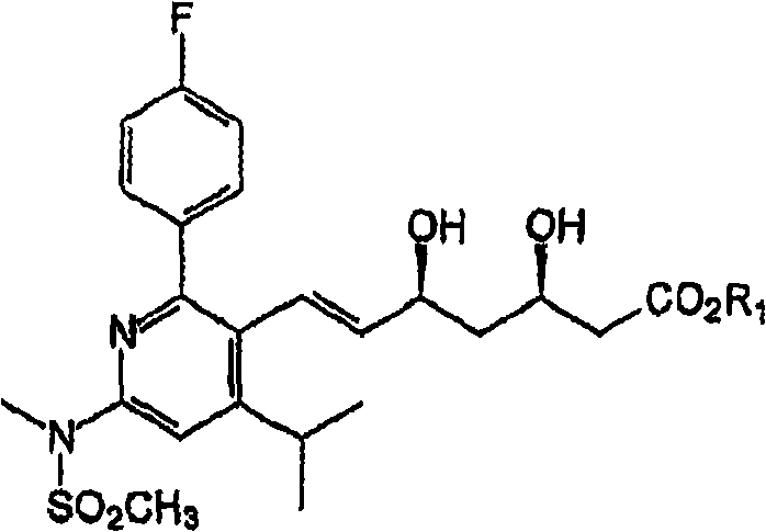 Diastereomeric purification of rosuvastatin