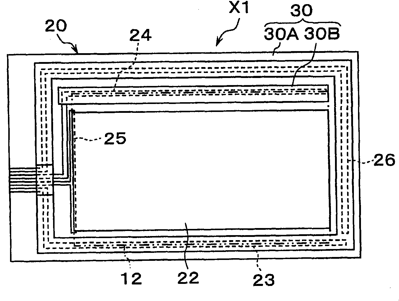 Touch panel and touch panel display device