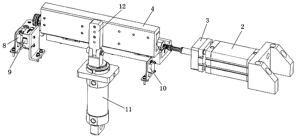 Novel condenser guide pipe assembly assembling mechanism