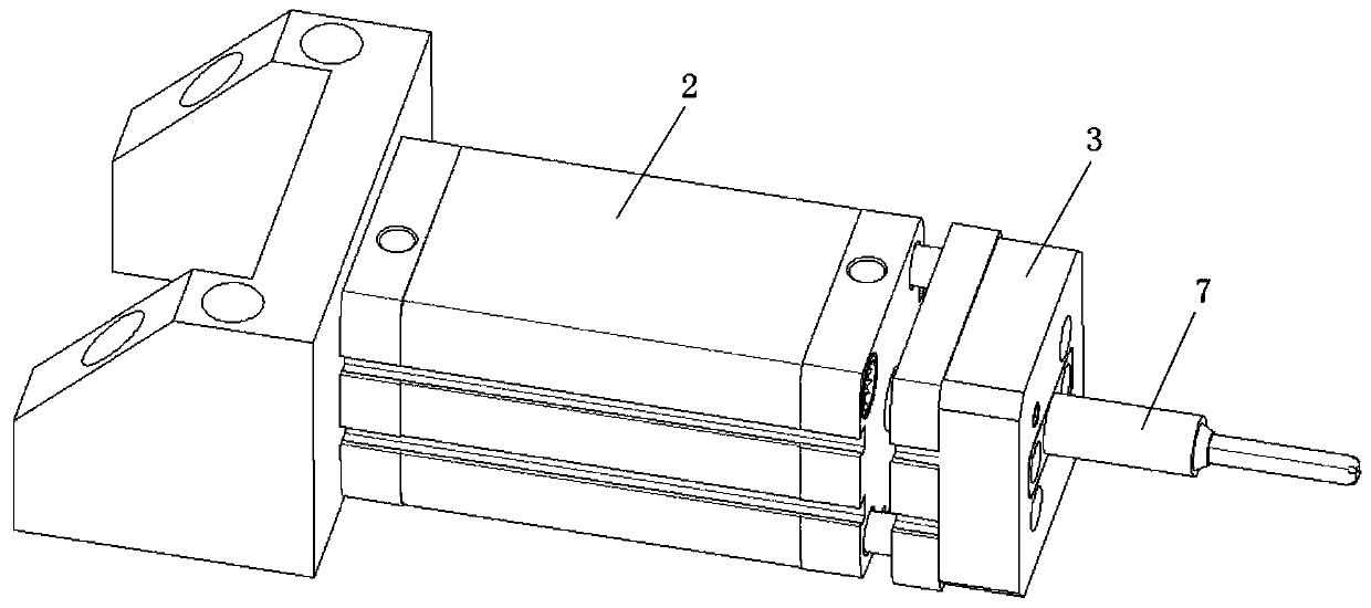 Novel condenser guide pipe assembly assembling mechanism