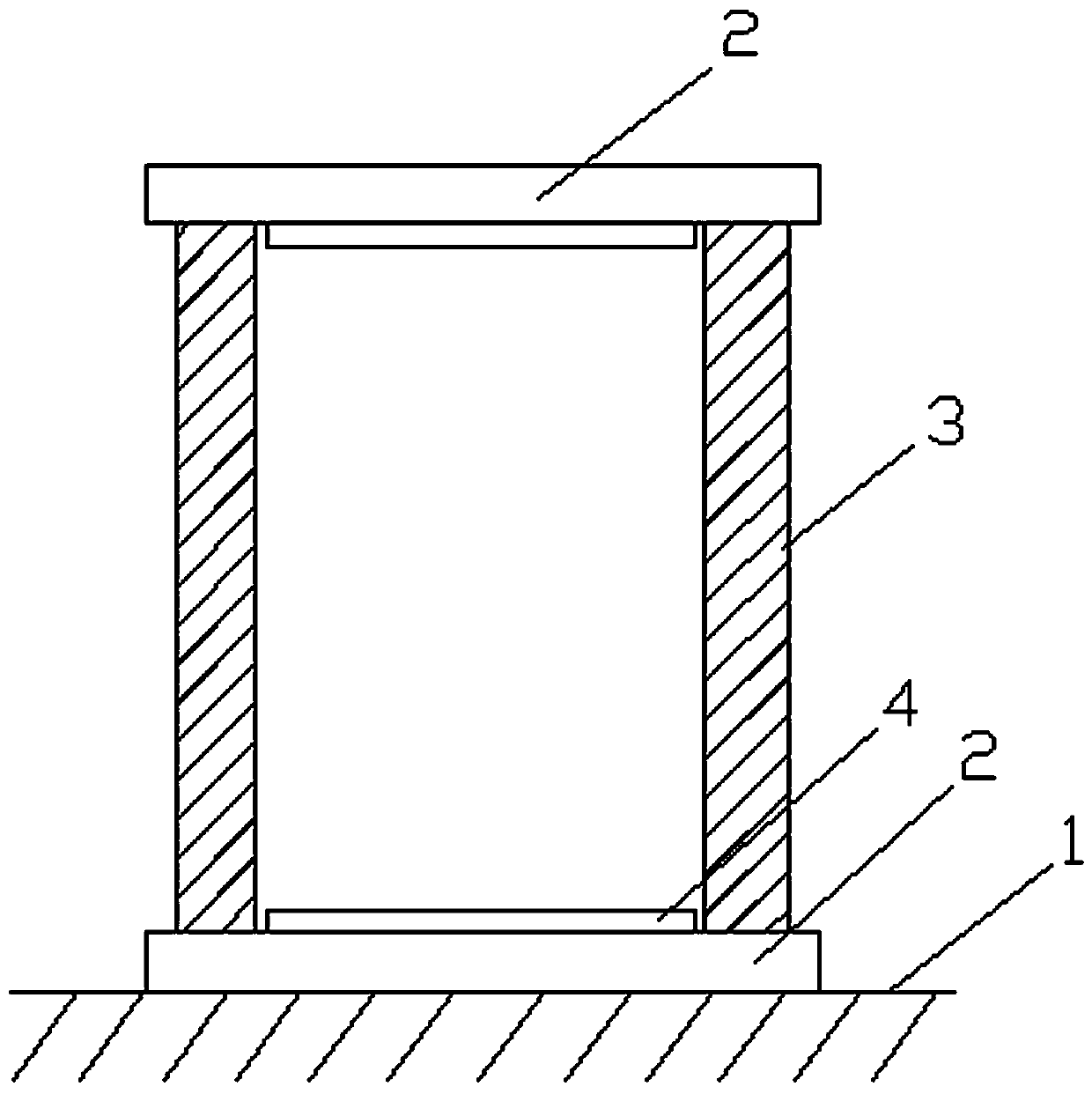 Sintering method suitable for thin-walled output window ceramics