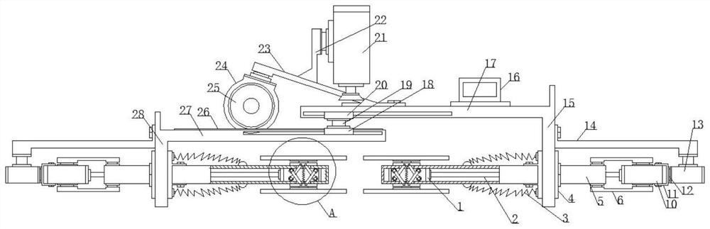 Thin-wall steel pipe cutting and temporary reinforcing all-in-one machine for machining