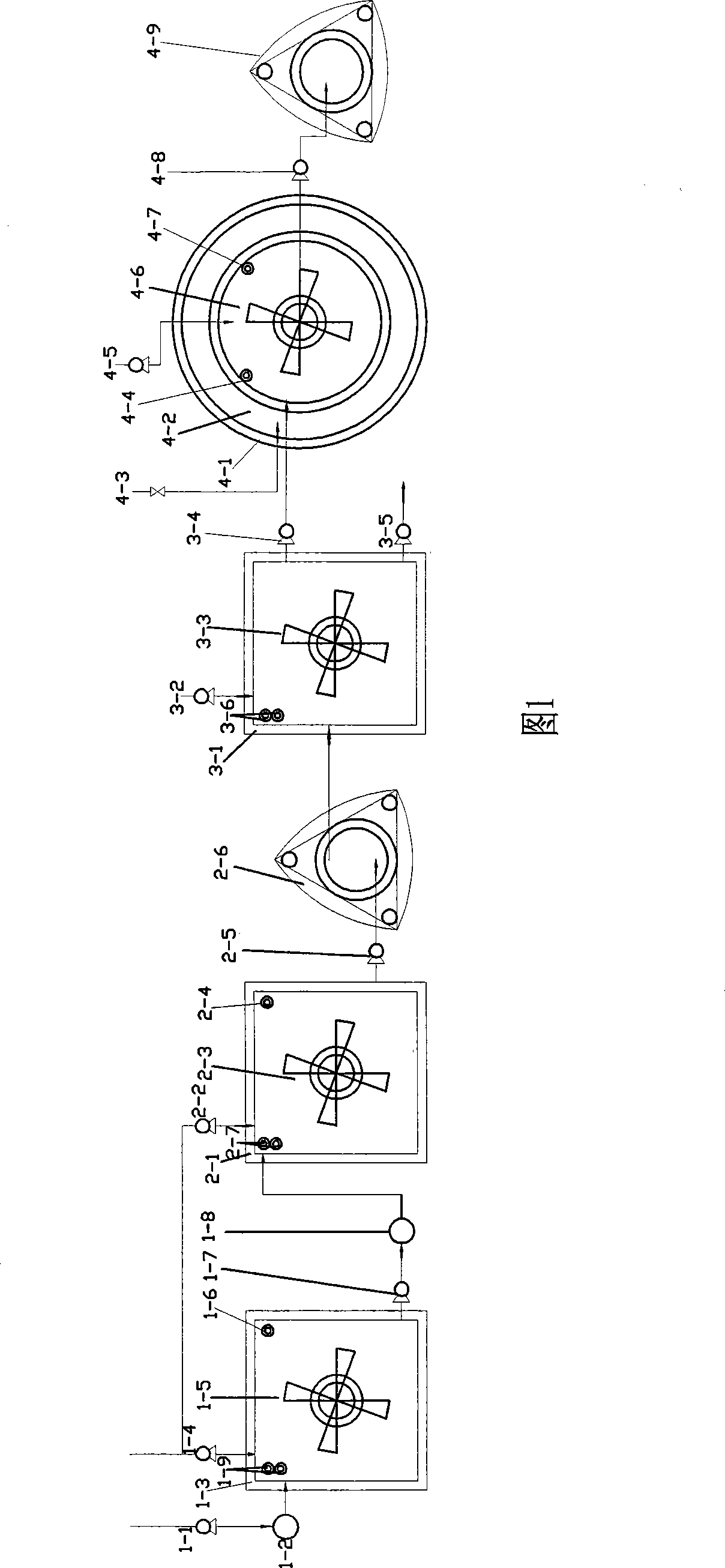 System for producing copper oxide by circuit board sulfuric acid hydrogen peroxide microetching waste solution, and production method thereof