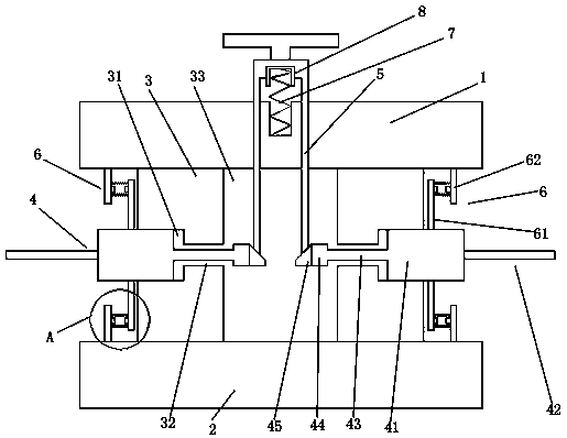 Metal stable driving type cutting mechanism