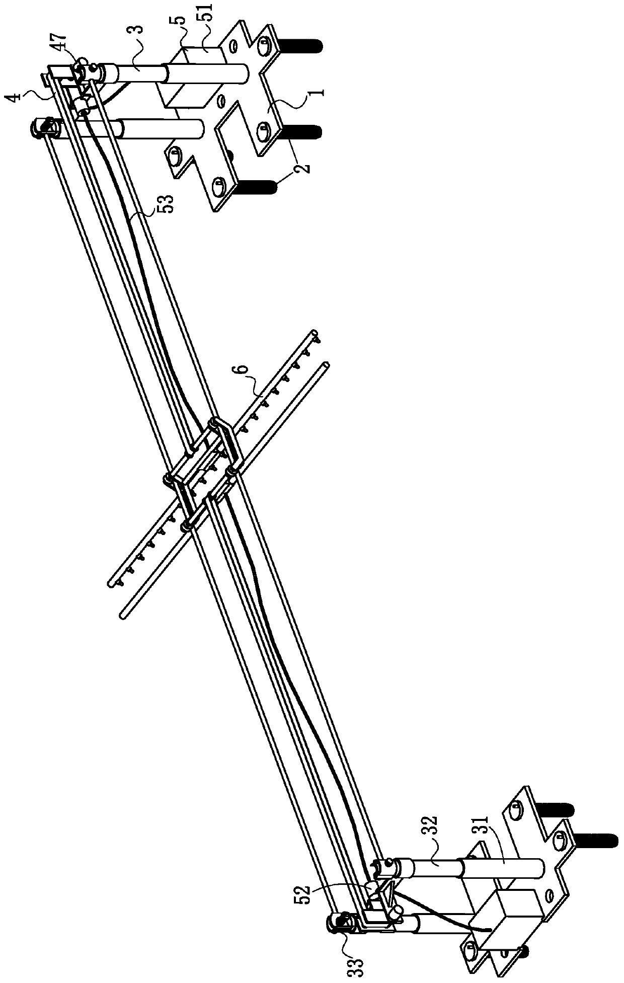 A water mist deworming equipment for rice and lobster mixed breeding seedling field