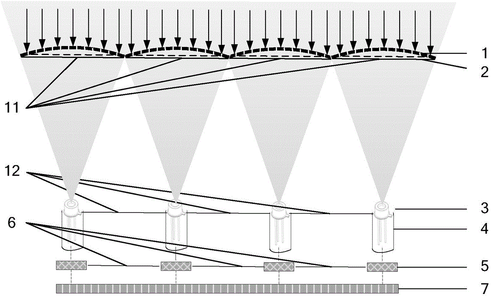 Detector system for X-ray pulsar navigation and positioning