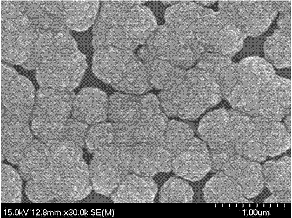 Single particle layer nano-diamond film and preparation method thereof