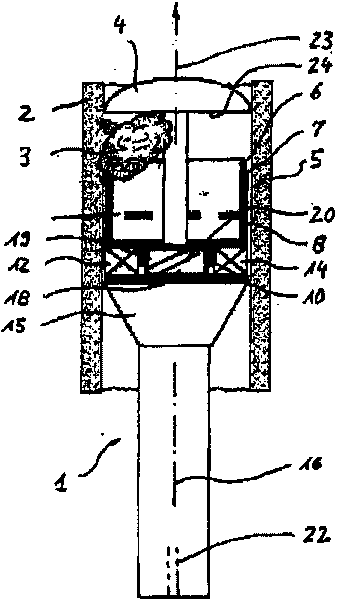 Bearing device for medical appliance and medical appliance