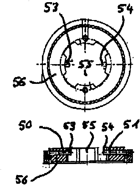 Bearing device for medical appliance and medical appliance