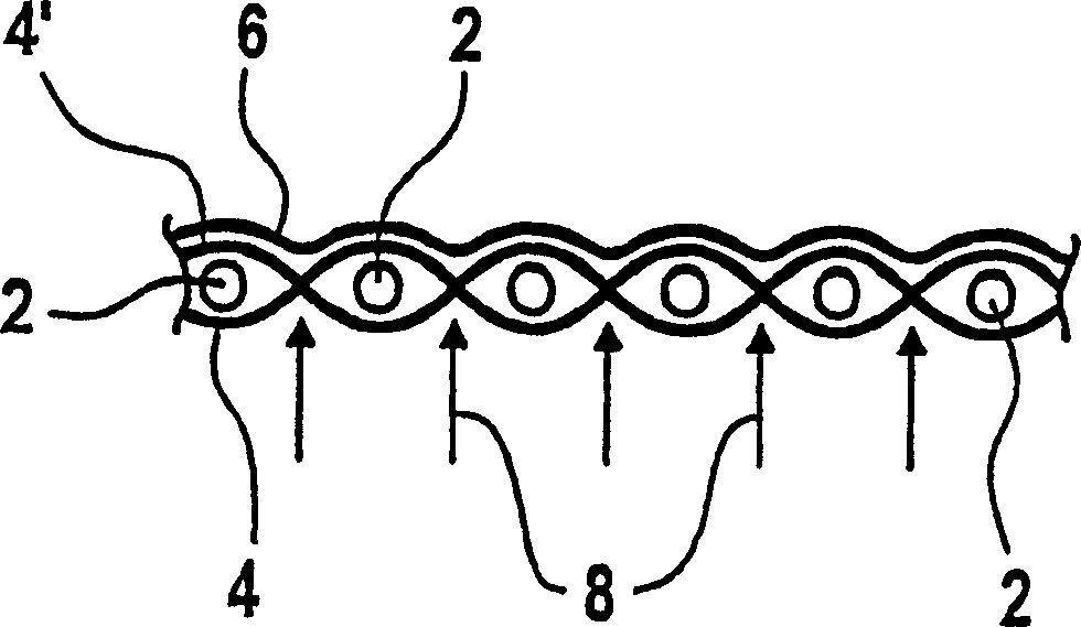 Textile construction and air sac and air belt made thereof