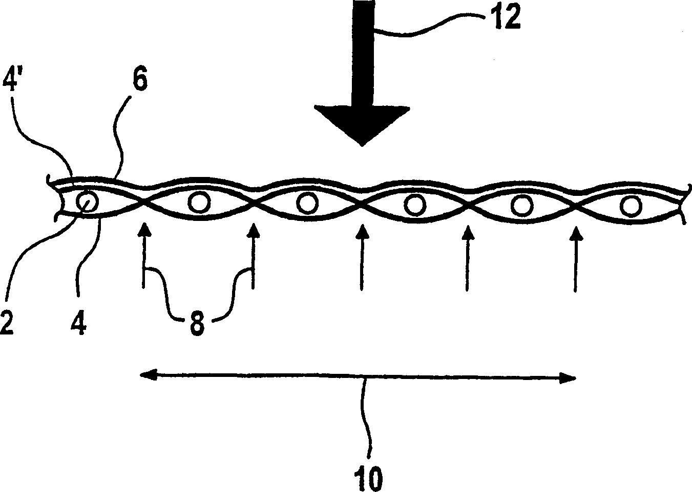 Textile construction and air sac and air belt made thereof